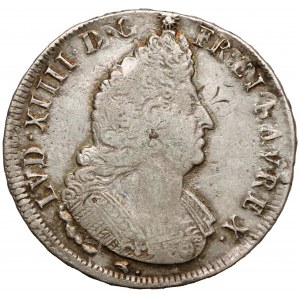 Francja, Ludwik XIV, Ecu 1695 D, Lyon