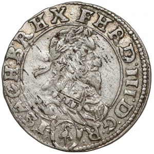 Austria, Ferdynand III, 3 krajcary 1637, Wiedeń