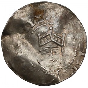 Francja, Strasburg, Henryk II (1002-1024) Denar