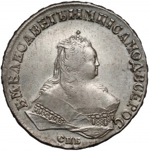 Rosja, Elżbieta, Rubel 1749, Petersburg
