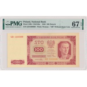 100 złotych 1948 - bez ramki - GD