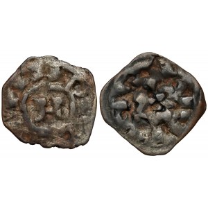 Włochy, Lucca, Henryk III - V, Denar 1039-1125 - zestaw (2szt)