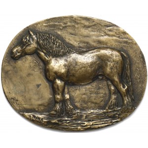 Plakieta (16x20cm) Koń