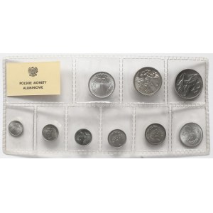 Polskie monety aluminiowe - zgrzewka