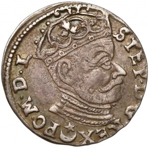 Stefan Batory, Trojak Wilno 1582 - mały herb