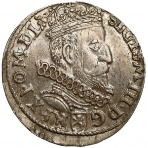 Zygmunt III Waza, Trojak Kraków 1605 - piękny