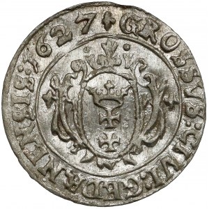 Zygmunt III Waza, Grosz Gdańsk 1627 - piękny