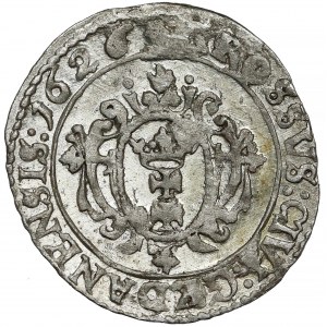 Zygmunt III Waza, Grosz Gdańsk 1626 - R:PR - piękny