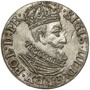 Zygmunt III Waza, Grosz Gdańsk 1623 SB - piękny