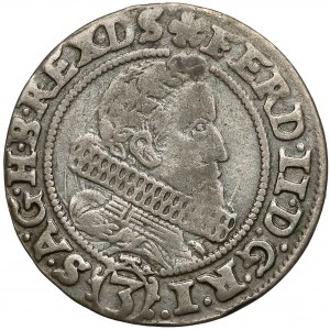 Śląsk, Ferdynand II, 3 krajcary 1637 HZ, Wrocław