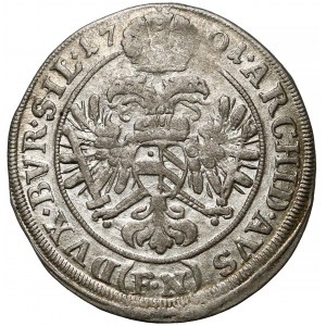 Śląsk, Leopold I, 3 krajcary 1701 FN, Brzeg