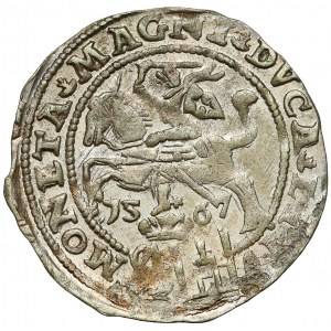 Zygmunt II August, Grosz na stopę polską 1567, Tykocin - PIĘKNY
