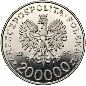 Próba NIKIEL 200.000 złotych 1990 Komorowski Bór