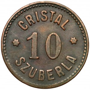Warszawa, restauracja Cristal (wł. J. Szuberla) 10 kopiejek
