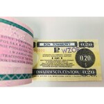 Pewex WZORY od 1 cent do 100 dolarów 1979 - dwie oryginalne książeczki