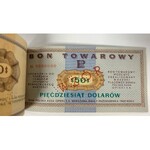 Pewex WZORY od 1 cent do 100 dolarów 1969 - dwie oryginalne książeczki