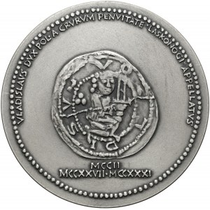 Medal SREBRO seria królewska - Władysław Laskonogi