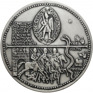 Medal SREBRO seria królewska - Konrad Mazowiecki (3b)