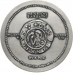 Medal SREBRO seria królewska - Henryk Brodaty (3c)