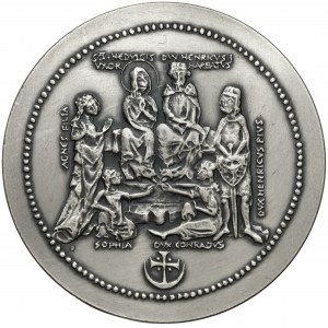 Medal SREBRO seria królewska - Henryk Brodaty (3c)