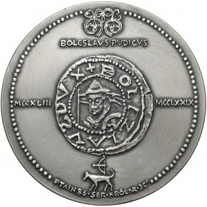 Medal SREBRO seria królewska - Bolesław V Wstydliwy (3c)