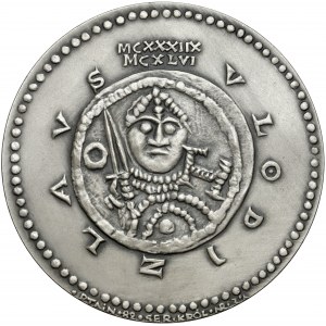 Medal SREBRO seria królewska - Władysław II Wygnaniec (3'a)