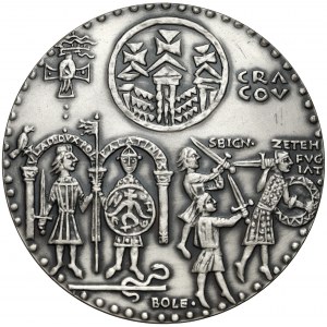 Medal SREBRO seria królewska - Władysław Herman (2a)