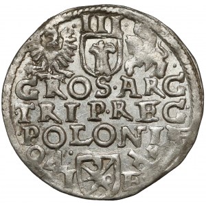Zygmunt III Waza, Trojak Poznań 1594 - bardzo ładny