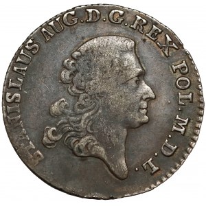 Poniatowski, Złotówka 1767 FS - duże orły