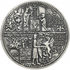 Medal SREBRO seria królewska - Leszek Czarny (3c''')