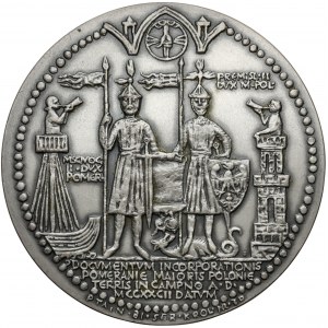 Medal SRERBO seria królewska - Przemysław II (3d)