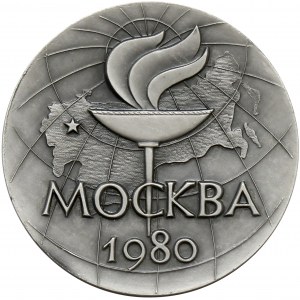 Rosja, ZSRR, medal XXII Olimpiada w Moskwie 1980