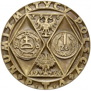 Medal, Tysiąc lat monety polskiej 966-1966