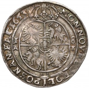 Jan II Kazimierz, Ort Poznań 1653 AT - owalna
