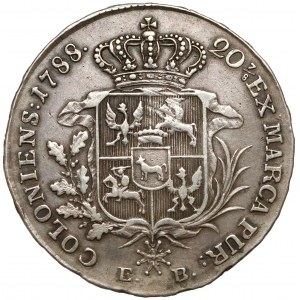Poniatowski, Półtalar 1788 E.B - odm.A1