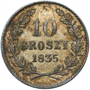 Wolne Miasto Kraków, 10 groszy 1835