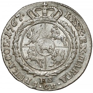 Poniatowski, Złotówka 1767 FS - duże orły