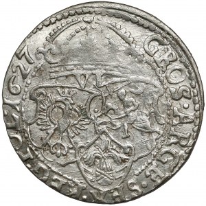 Zygmunt III Waza, Szóstak Kraków 1627 - bardzo ładny