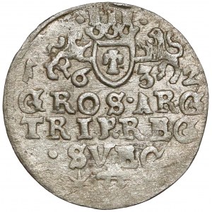 Gustaw II Adolf, Trojak Elbląg 1632 - koronny