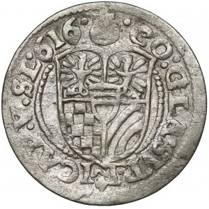Śląsk, Karol II, 3 krajcary 1616, Oleśnica