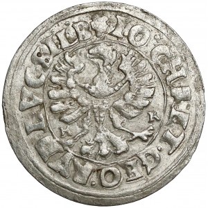 Śląsk, Jan Chrystian i Jerzy Rudolf, 3 krajcary 1621 HR, Oława - skrócona data