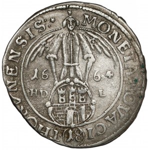 Jan II Kazimierz, Ort Toruń 1664 HDL - rzadki portret