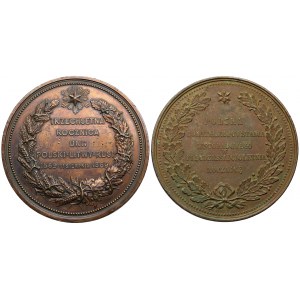 Medale Unia 1869 i Powstanie Listopadowe 1880 (2szt)