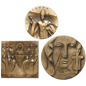 Medale o tematyce religijnej (3szt)