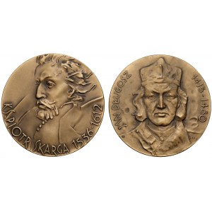 Medale Piotr Skarga i Jan Długosz (2szt)