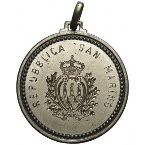 San Marino, Medalik Verso Monaco 1972 - olimpiada - z pudełkiem