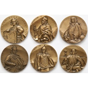 Medale z serii królewskiej Koszalin (6szt)