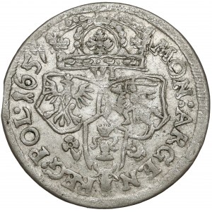 Jan II Kazimierz, Szóstak Kraków 1657 IT