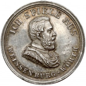 Brandenburg-Preussen, Friedrich III, Jeton 1888 - Silber