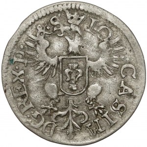 Jan II Kazimierz, Dwugrosz Wschowa 1651 - CASIM